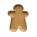 BANDEJA BISCOITO GINGERBREAD OCRE 01 UN.